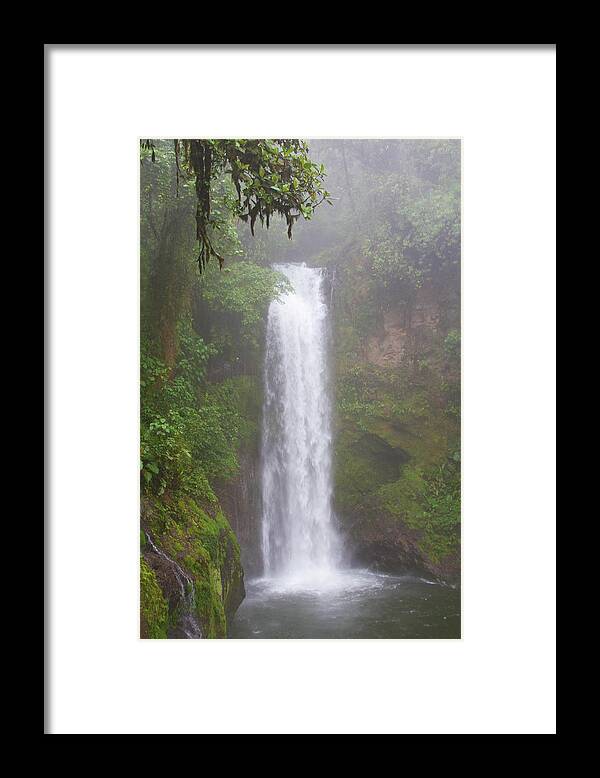 Waterfall Framed Print featuring the photograph Waterfall 1 by James Knight