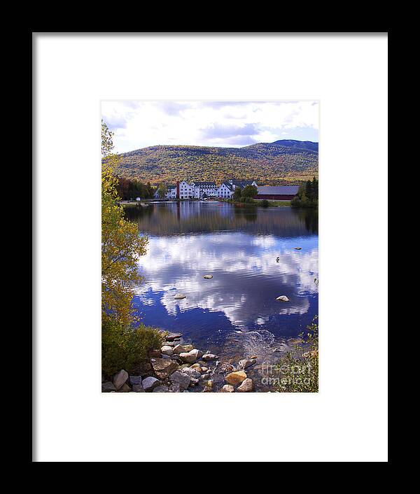 Fall Photos Framed Print featuring the photograph Waterville Valley 1 by Mike Mooney