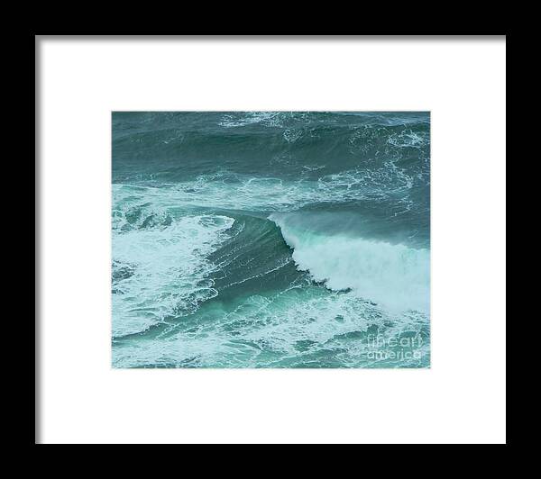 Oregon Framed Print featuring the photograph Wave 6 by Gallery Of Hope 