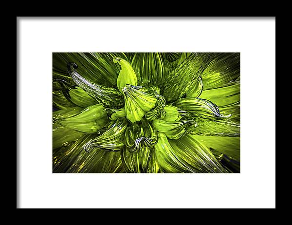 Art Framed Print featuring the photograph Waves of Glass by CarolLMiller Photography