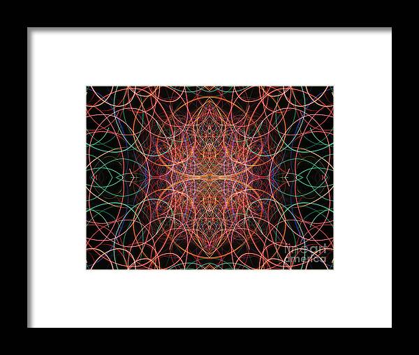 Abstract Framed Print featuring the photograph We Are Not Two and We Are Not One by Gerald Grow
