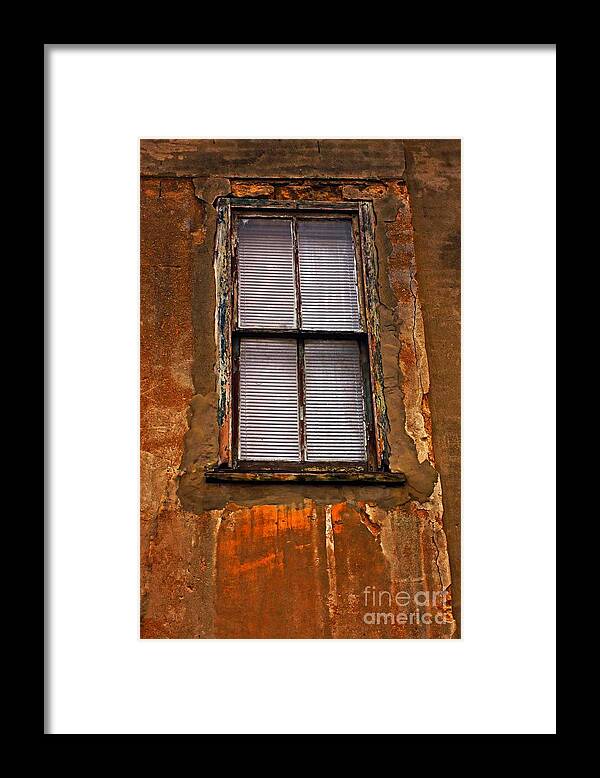 Marcia Lee Jones Framed Print featuring the photograph Weathered by Marcia Lee Jones