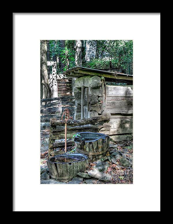 Well Water Framed Print featuring the photograph Well Water by Robert Pearson