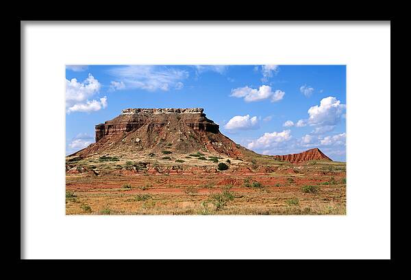 Cowboy Framed Print featuring the photograph Lone Peak Mountain by Richard Smith