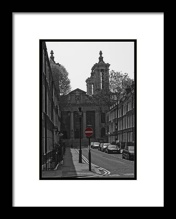 Church Framed Print featuring the photograph Westmister St John's Smith Square by Maj Seda