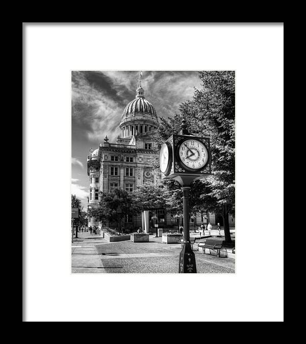 Greensburg Framed Print featuring the photograph Westmoreland Courthouse Greensburg by Coby Cooper