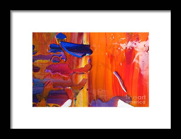 Paint Framed Print featuring the photograph Wet Paint 120 by Jacqueline Athmann