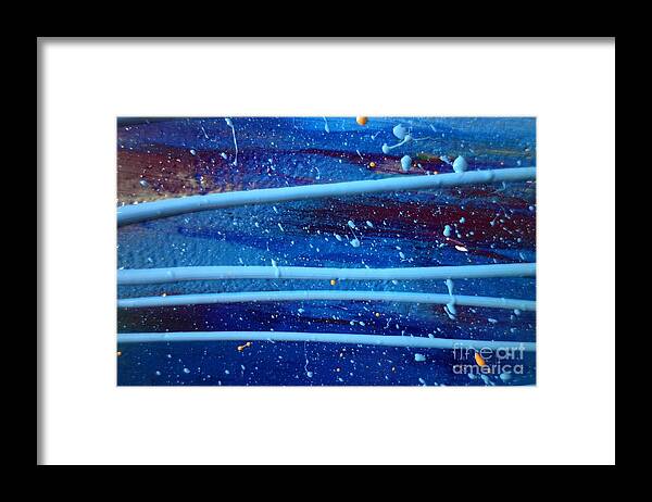 Paint Framed Print featuring the photograph Wet Paint 121 by Jacqueline Athmann