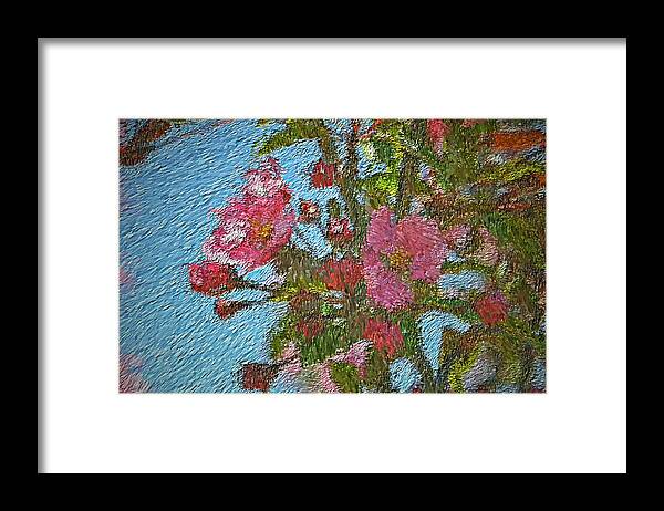 Abstract Framed Print featuring the photograph What Love Is This by Lisa Holland-Gillem