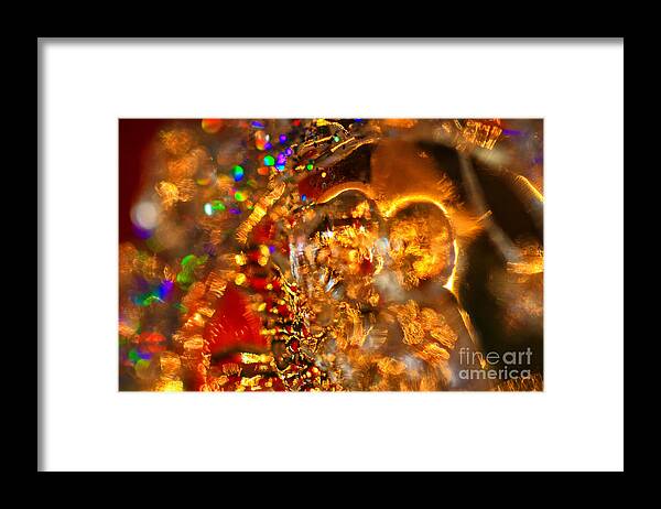 Christmas Framed Print featuring the photograph Angel Shimmers by SCB Captures