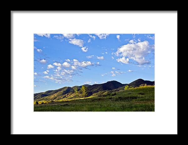 Colorado Mountains Framed Print featuring the photograph When Clouds Meet Mountains by Angelina Tamez