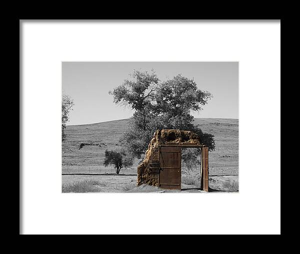California Framed Print featuring the photograph When One Door Closes by Spencer Hughes