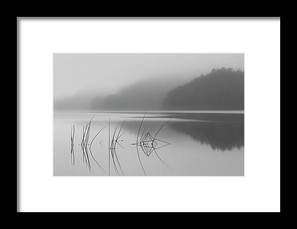 Landscape Framed Print featuring the photograph When You Can Hear The Silence by Benny Pettersson