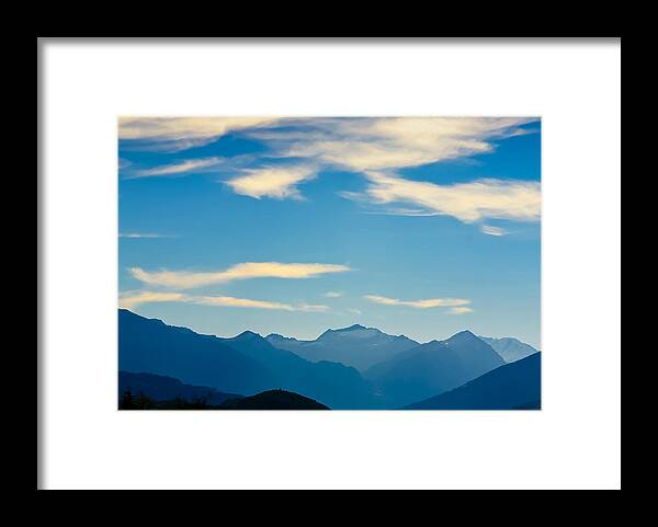 Sky Framed Print featuring the photograph Where earth meets sky by Jenny Setchell