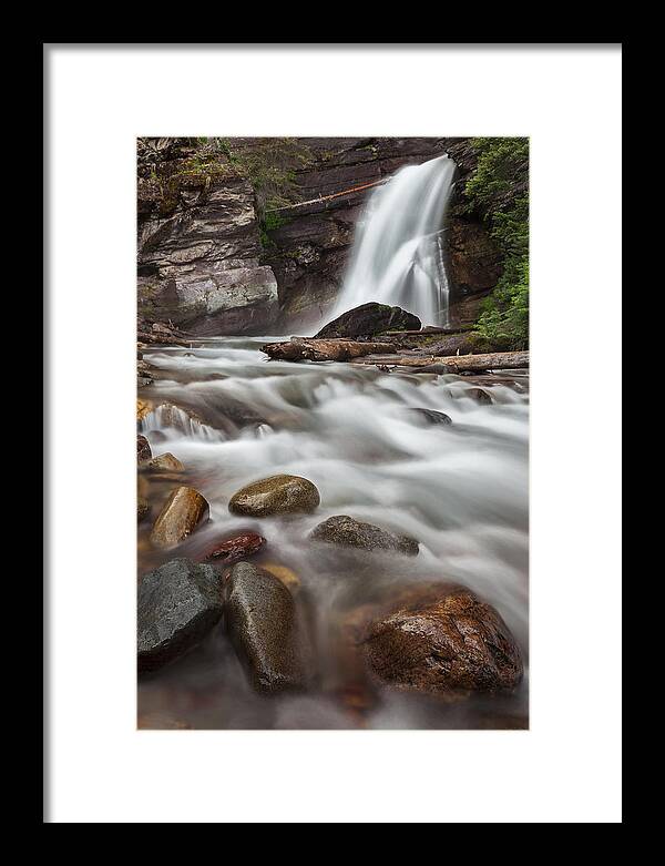 Art Framed Print featuring the photograph Where the Water Goes by Jon Glaser