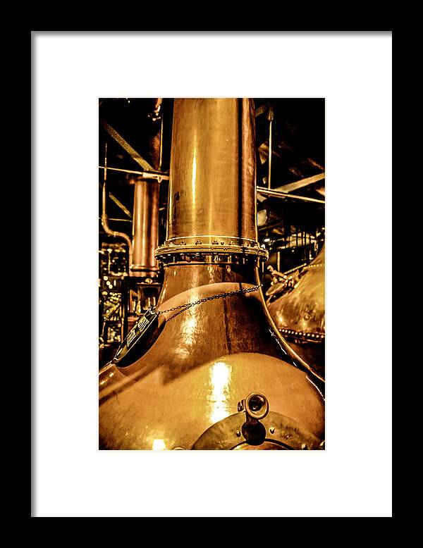 Whiskey Framed Print featuring the photograph Whiskey Works by Chris Smith