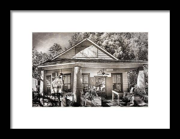 Whistle Stop Cafe Framed Print featuring the photograph Whistle Stop Cafe II by Mark Andrew Thomas