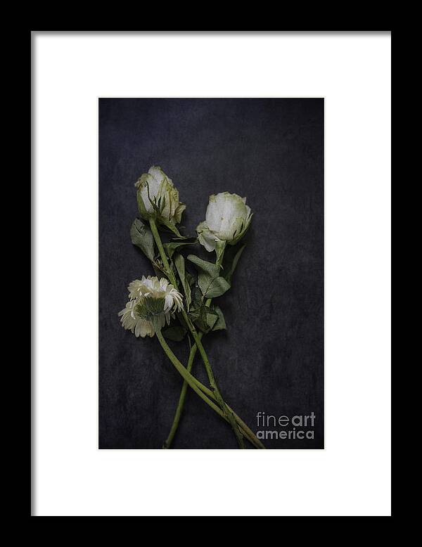 Flowers Framed Print featuring the photograph White Flowers by David Lichtneker