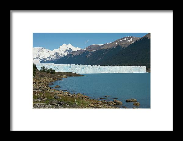 Patagonia Framed Print featuring the photograph White Glacier by Richard Gehlbach