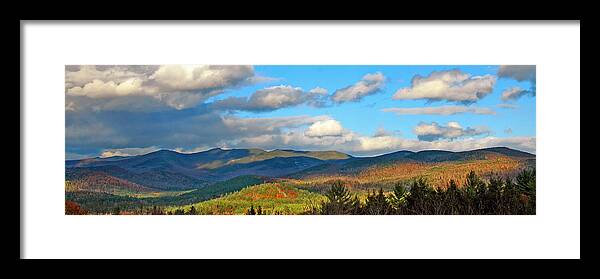 Autumn Framed Print featuring the photograph White Mountain Gold by Joann Vitali