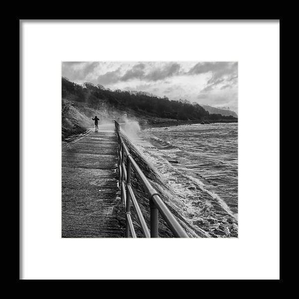 Whitehead Framed Print featuring the photograph Whitehead Waves by Nigel R Bell