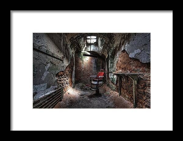 Urbex Framed Print featuring the photograph Who needs a trim. by Rob Dietrich