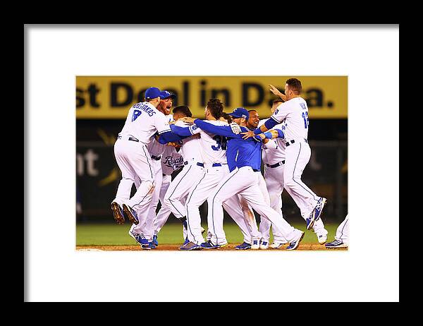 Playoffs Framed Print featuring the photograph Wild Card Game - Oakland Athletics V by Dilip Vishwanat