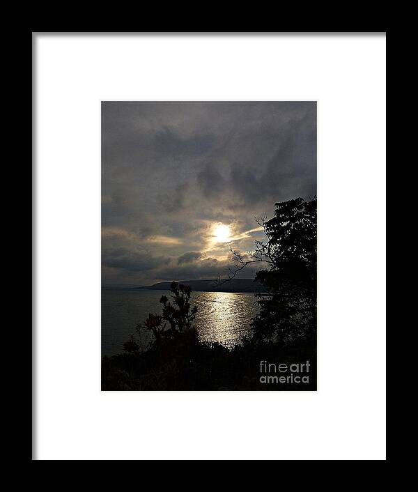 Sunset Framed Print featuring the photograph Wild Sunset by Amalia Suruceanu