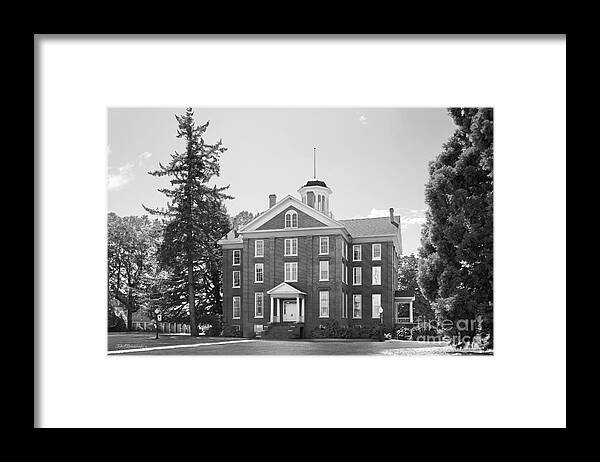 Oregon Framed Print featuring the photograph Willamette University Waller Hall by University Icons