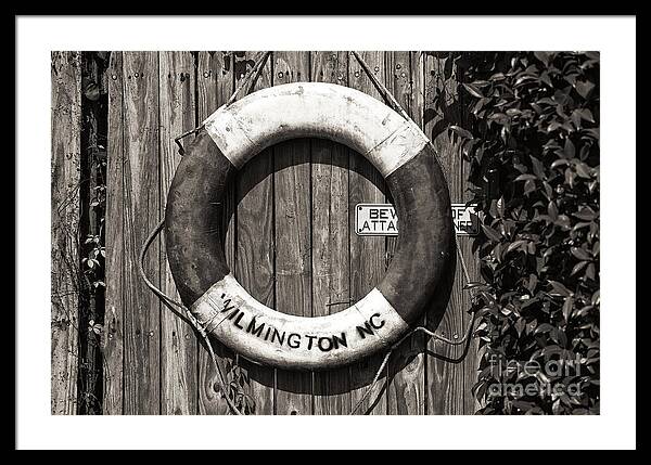 Wilmington Life Preserver mono by John Rizzuto