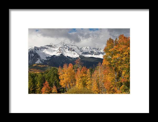 Telluride Framed Print featuring the photograph Wilson Peak by Aaron Spong