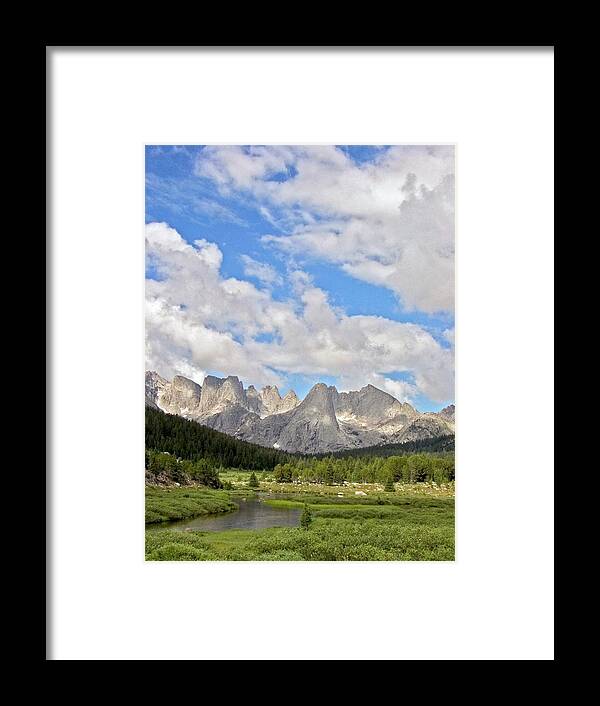Mountain Framed Print featuring the photograph Wind River Mountains by Jim West