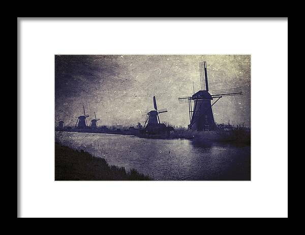 Mill Framed Print featuring the photograph Windmills by Joana Kruse