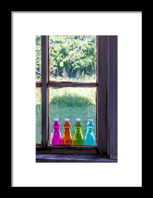 Antiques Framed Print featuring the photograph Window to the Past by Teri Virbickis