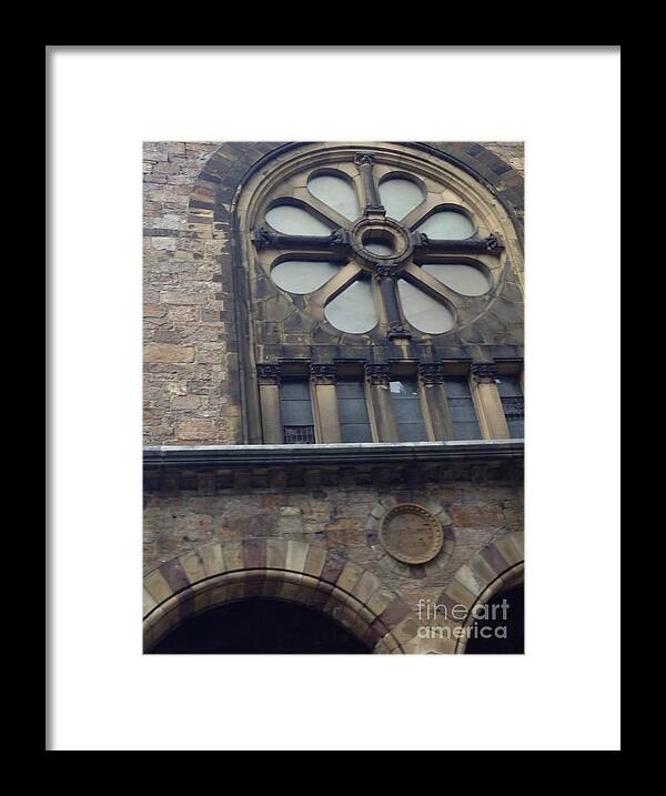 Windows Framed Print featuring the photograph Window with color by Deena Withycombe