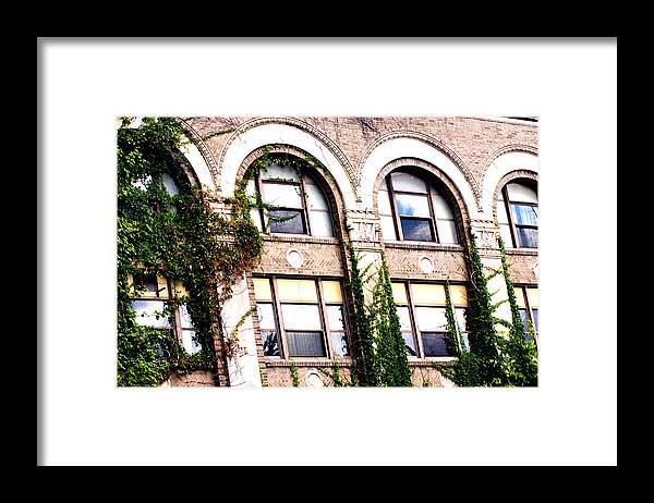 Windows Framed Print featuring the photograph Windows by Melissa Newcomb