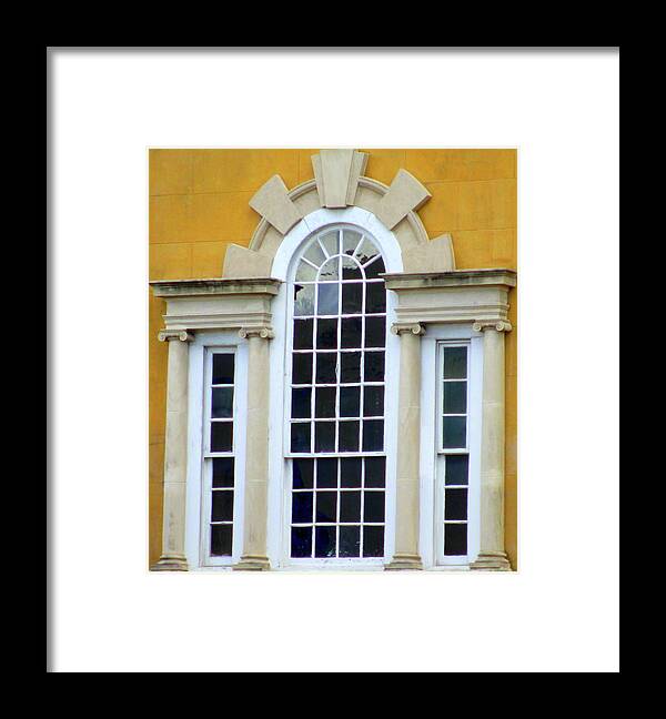 Windows Of Charleston Framed Print featuring the photograph Windows Of Charleston 3 by Randall Weidner