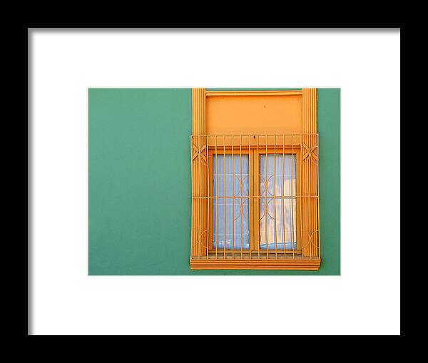 Color Framed Print featuring the photograph Windows of the World - Santiago Chile by Rick Locke - Out of the Corner of My Eye