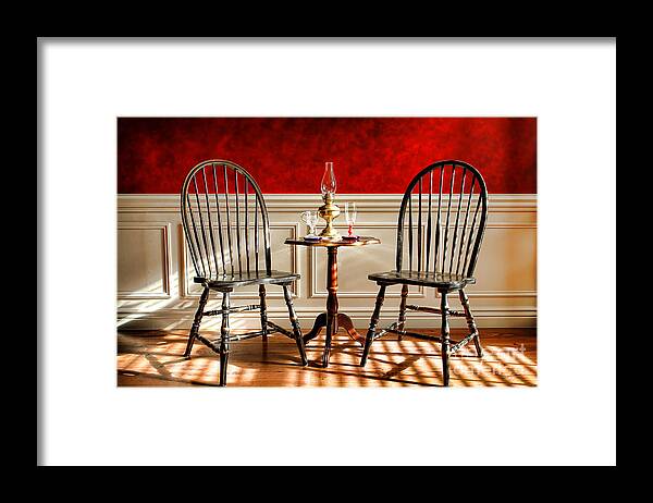 Windsor Framed Print featuring the photograph Windsor Chairs by Olivier Le Queinec