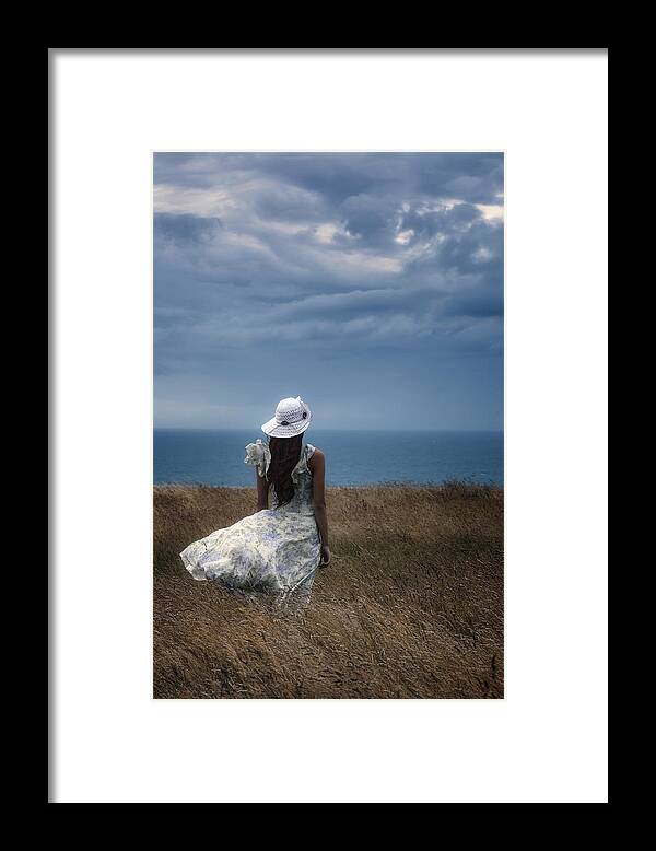 Girl Framed Print featuring the photograph Windy Day by Joana Kruse