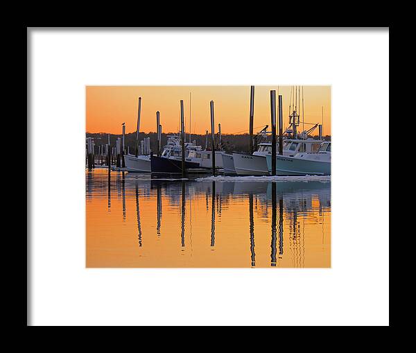 Winter Framed Print featuring the photograph Winter Reflection by Amazing Jules