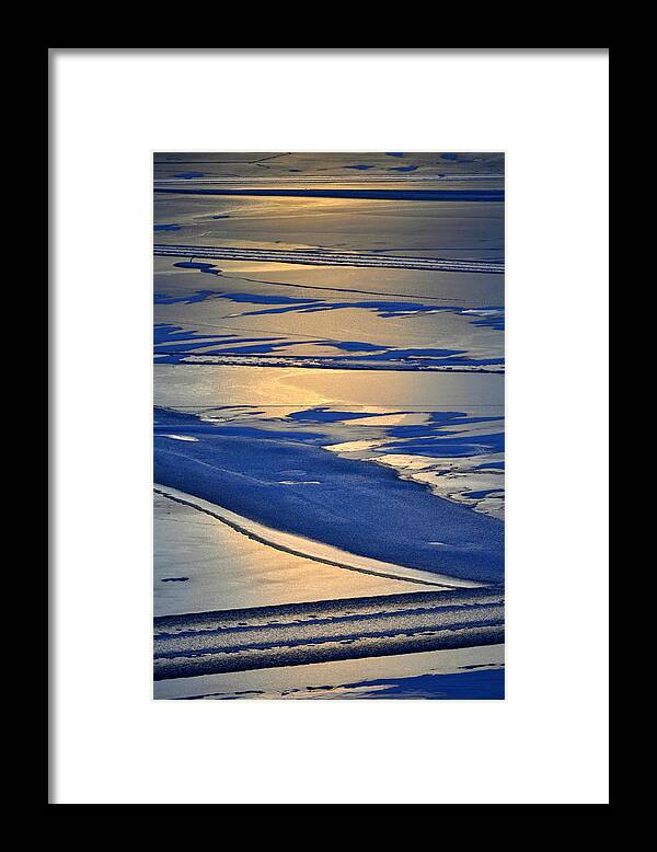 Winter Framed Print featuring the photograph Winter Reflections 2 by Lisa Holland-Gillem