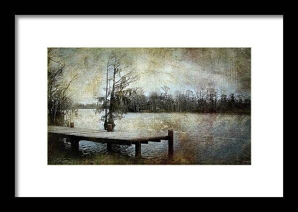 Winter Solitude - Bill Voizin Framed Print featuring the photograph Winter Solitude by Bill Voizin