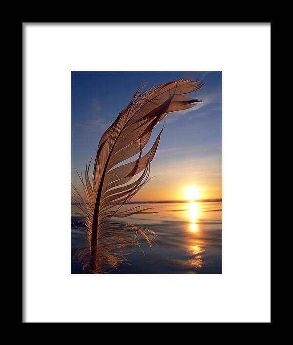 Ocean Framed Print featuring the photograph Winter Solstice 2011 by Pamela Patch