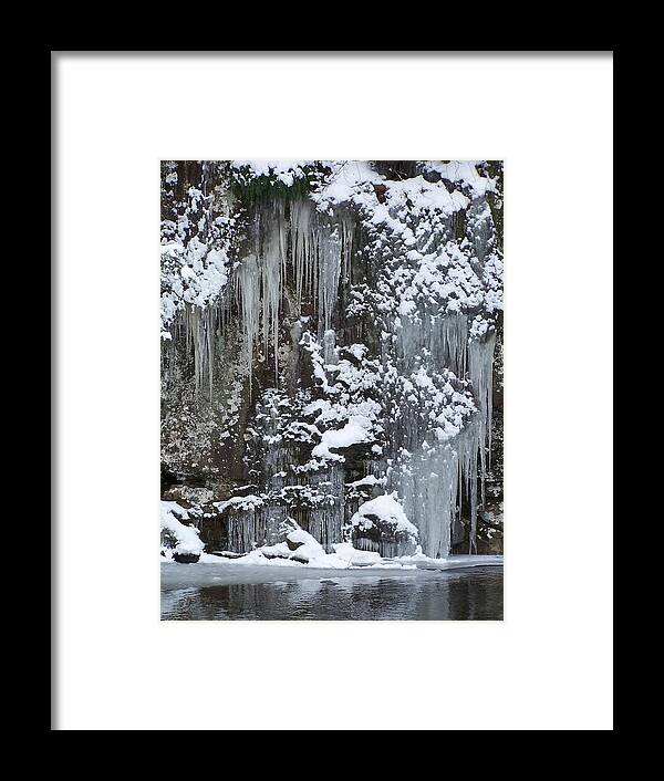 Ice Framed Print featuring the photograph Winter Storm by Jewels Hamrick