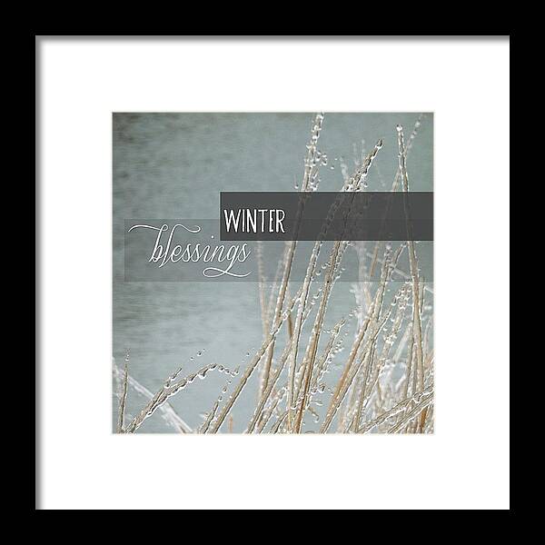  Framed Print featuring the photograph {winter by Traci Beeson