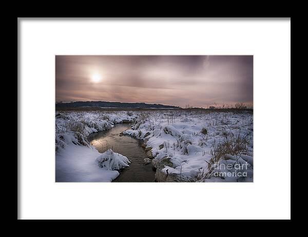 Winter Image Framed Print featuring the photograph Winter's blanket... by Dan Hefle