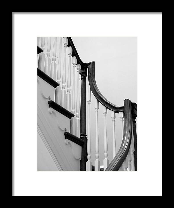Winterthur Framed Print featuring the photograph Winterthur - Cottage Stairs by Richard Reeve