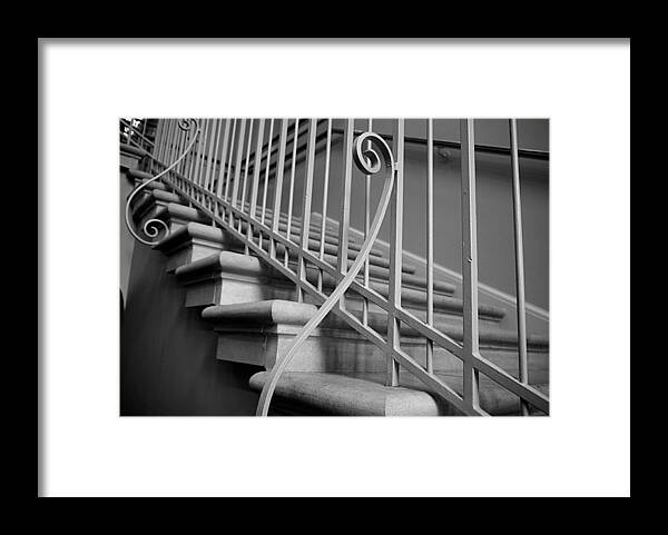 Winterthur Framed Print featuring the photograph Winterthur - Stairs by Richard Reeve
