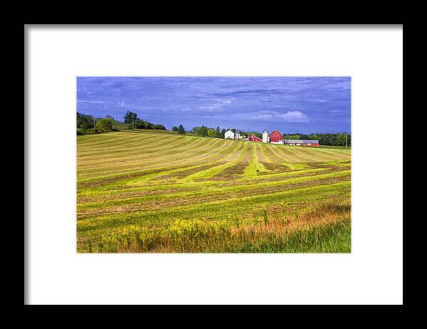 American Framed Print featuring the photograph Wisconsin Dawn by Joan Carroll